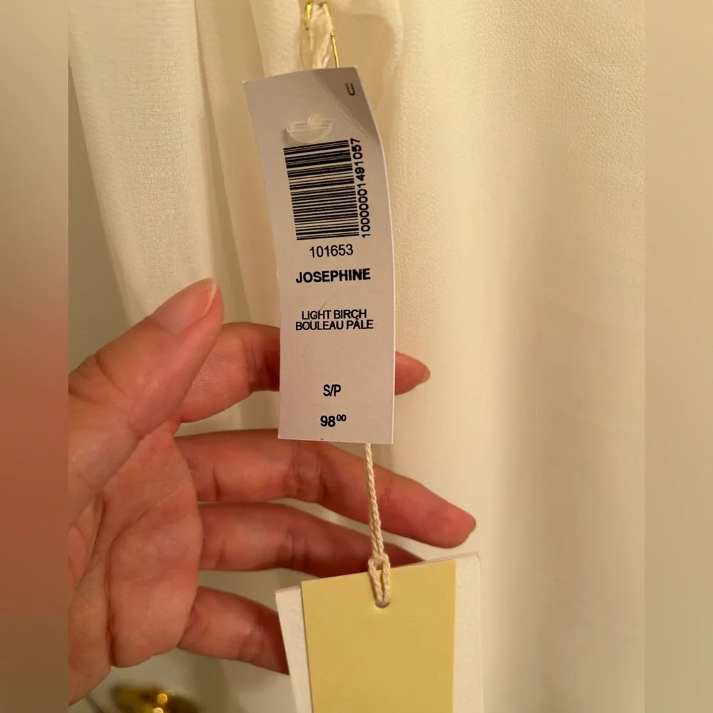 NWT Aritzia Wilfred Josephine Blouse - Picture 7 of 7